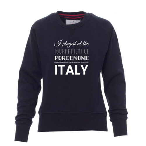 Sweatshirt Lady Black Cornacchia World Cup