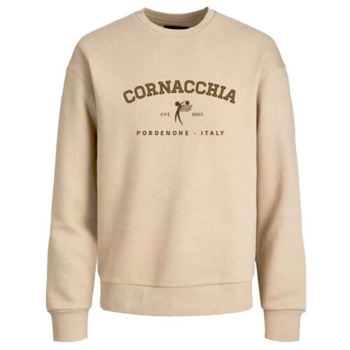 Felpa Girocollo - Beige